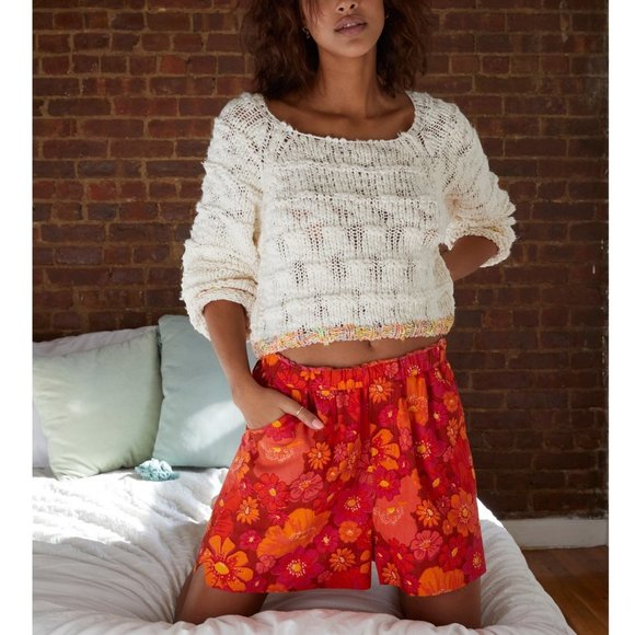 NWT Free People West Palm Pullover / Ivory Combo - Picture 6 of 8